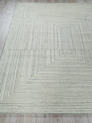 Exquisite Rugs Teton 7322 Gray/Ivory Area Rug Closeup Image