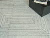 Exquisite Rugs Teton 7322 Gray/Ivory Area Rug Detail Image