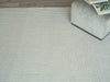 Exquisite Rugs Teton 7325 Silver/Ivory Area Rug Lifestyle Image Feature