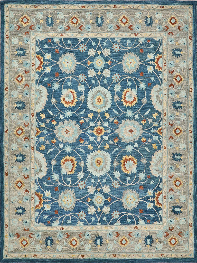 Exquisite Rugs Newport 7326 Blue/Gray Area Rug main image
