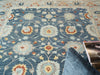 Exquisite Rugs Newport 7326 Blue/Gray Area Rug Lifestyle Image Feature
