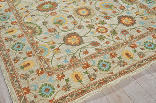 Exquisite Rugs Newport 7327 Beige Area Rug Corner Image