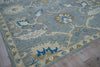 Exquisite Rugs Newport 7328 Gray/Blue Area Rug Corner Image