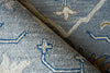 Exquisite Rugs Newport 7328 Gray/Blue Area Rug Pile Image