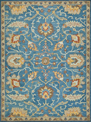 Exquisite Rugs Newport 7330 Blue/Ivory Area Rug main image