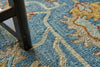 Exquisite Rugs Newport 7330 Blue/Ivory Area Rug Lifestyle Image Feature