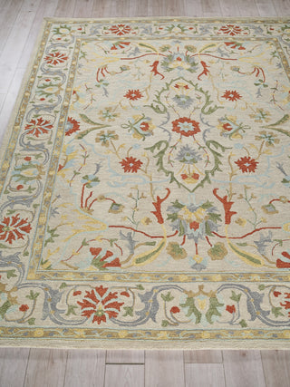 Exquisite Rugs Newport 7331 Beige Area Rug Closeup Image