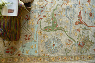 Exquisite Rugs Hamilton 7332 Beige/Multi Area Rug Lifestyle Image Feature