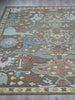 Exquisite Rugs Hamilton 7334 Taupe/Multi Area Rug Closeup Image