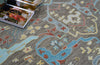 Exquisite Rugs Hamilton 7334 Taupe/Multi Area Rug Lifestyle Image Feature