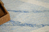 Exquisite Rugs Rio 7339 Blue/Ivory Area Rug Detail Image