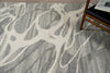 Exquisite Rugs Rio 7340 Gray/Ivory Area Rug Lifestyle Image Feature