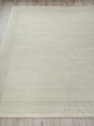 Exquisite Rugs Dusseldorf 7342 Silver/Ivory Area Rug Closeup Image