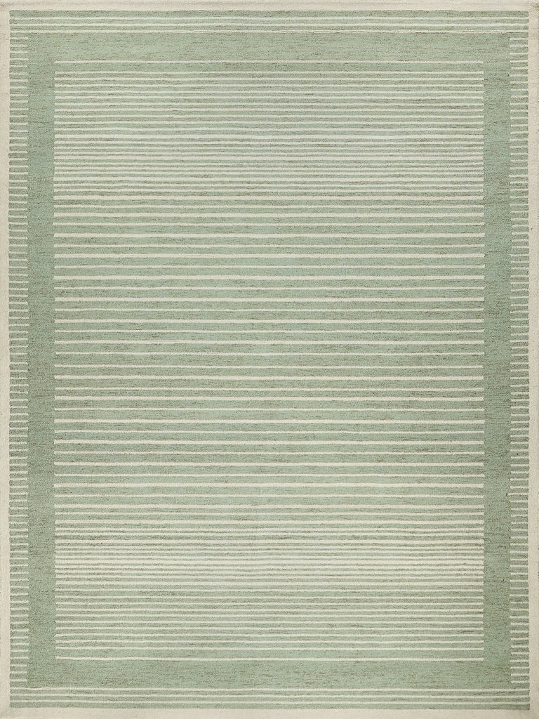 Exquisite Rugs Dusseldorf 7343 Sage Green/Ivory Area Rug main image