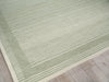 Exquisite Rugs Dusseldorf 7343 Sage Green/Ivory Area Rug Corner Image