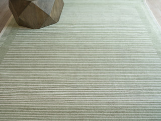 Exquisite Rugs Dusseldorf 7343 Sage Green/Ivory Area Rug Detail Image