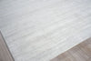 Exquisite Rugs Serenity 7388 Light Grey/Ivory Area Rug Corner Image