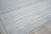 Exquisite Rugs Serenity 7389 Grey/Silver Area Rug Corner Image