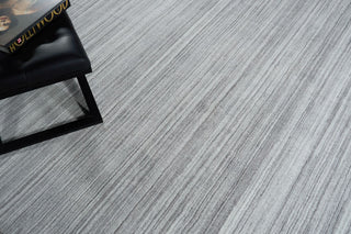 Exquisite Rugs Serenity 7389 Grey/Silver Area Rug Lifestyle Image Feature