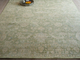 Exquisite Rugs Santorini 7413 Green Area Rug Detail Image