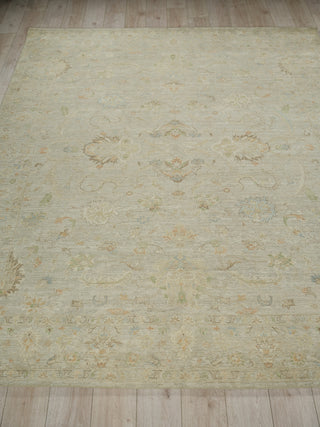 Exquisite Rugs Santorini 7417 Light Silver Area Rug Closeup Image