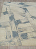 Exquisite Rugs Moderno 7420 Blue/Taupe Area Rug Closeup Image