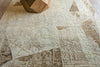 Exquisite Rugs Moderno 7423 Beige/Taupe/Brown Area Rug Detail Image