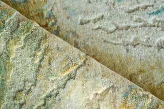 Exquisite Rugs Moderno 7425 Yellow/Green/Blue Area Rug Pile Image