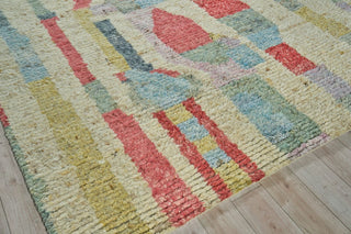 Exquisite Rugs Marrakesh 7427 Red/Yellow/Multi Area Rug Corner Image