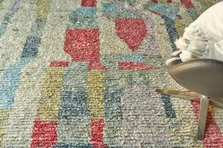 Exquisite Rugs Marrakesh 7427 Red/Yellow/Multi Area Rug Lifestyle Image Feature