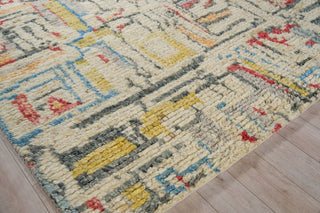 Exquisite Rugs Marrakesh 7428 Red/Yellow/Multi Area Rug Corner Image