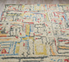 Exquisite Rugs Marrakesh 7428 Red/Yellow/Multi Area Rug Closeup Image