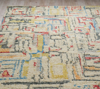 Exquisite Rugs Marrakesh 7428 Red/Yellow/Multi Area Rug Closeup Image