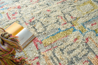 Exquisite Rugs Marrakesh 7428 Red/Yellow/Multi Area Rug Lifestyle Image Feature