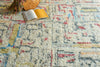 Exquisite Rugs Marrakesh 7428 Red/Yellow/Multi Area Rug Detail Image