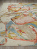 Exquisite Rugs Vibrance 7437 Pink/Red/Blue/Multi Area Rug Closeup Image