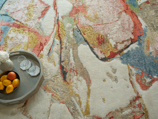 Exquisite Rugs Vibrance 7437 Pink/Red/Blue/Multi Area Rug Detail Image