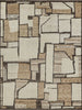 Exquisite Rugs Alcama 7454 Beige/Ivory/Brown Area Rug main image