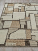 Exquisite Rugs Alcama 7454 Beige/Ivory/Brown Area Rug Closeup Image