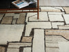 Exquisite Rugs Alcama 7454 Beige/Ivory/Brown Area Rug Detail Image