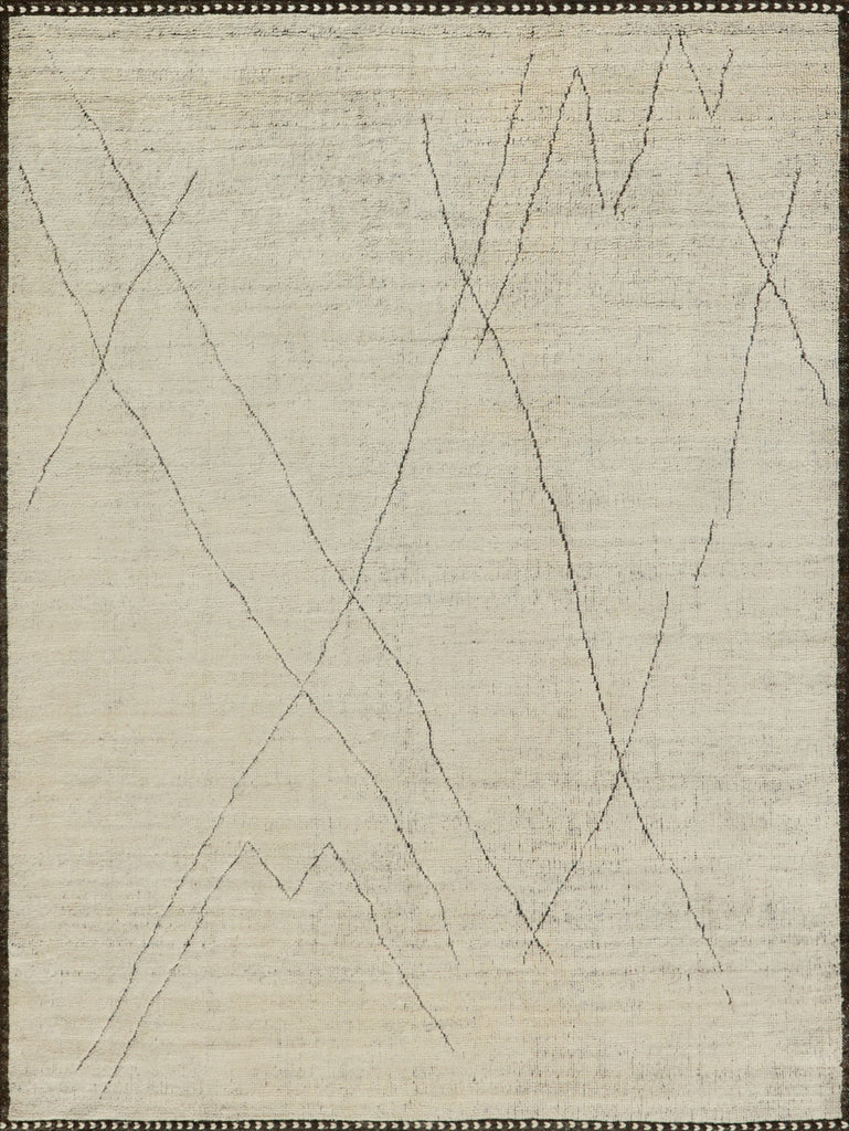 Exquisite Rugs Mojave 7455 Ivory/Espresso Area Rug main image