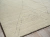 Exquisite Rugs Mojave 7455 Ivory/Espresso Area Rug Corner Image