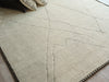 Exquisite Rugs Mojave 7455 Ivory/Espresso Area Rug Detail Image