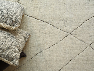 Exquisite Rugs Mojave 7455 Ivory/Espresso Area Rug Lifestyle Image Feature
