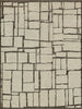 Exquisite Rugs Mojave 7457 Ivory/Espresso Area Rug main image