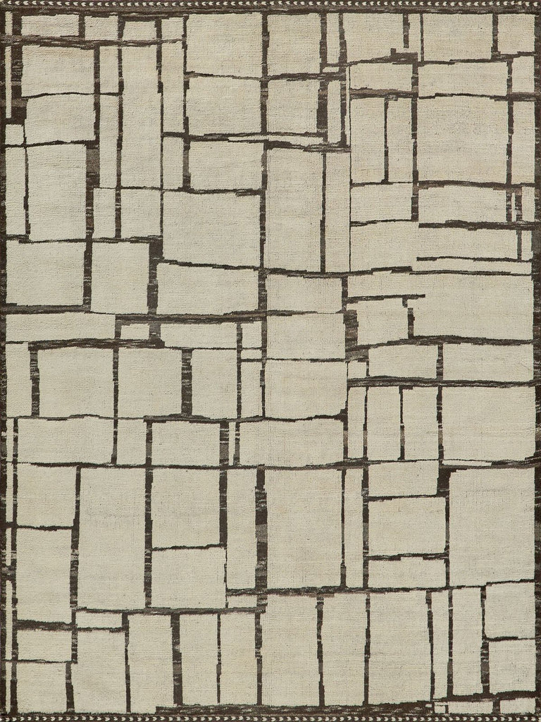 Exquisite Rugs Mojave 7457 Ivory/Espresso Area Rug main image