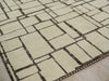 Exquisite Rugs Mojave 7457 Ivory/Espresso Area Rug Corner Image