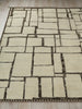 Exquisite Rugs Mojave 7457 Ivory/Espresso Area Rug Closeup Image