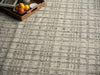 Exquisite Rugs Desi 7463 Light Silver Area Rug Detail Image