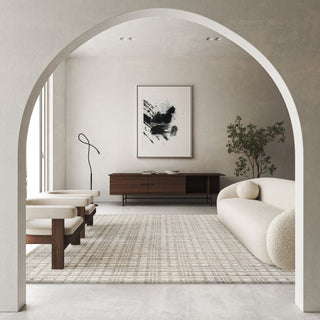 Exquisite Rugs Desi 7463 Light Silver Area Rug 
